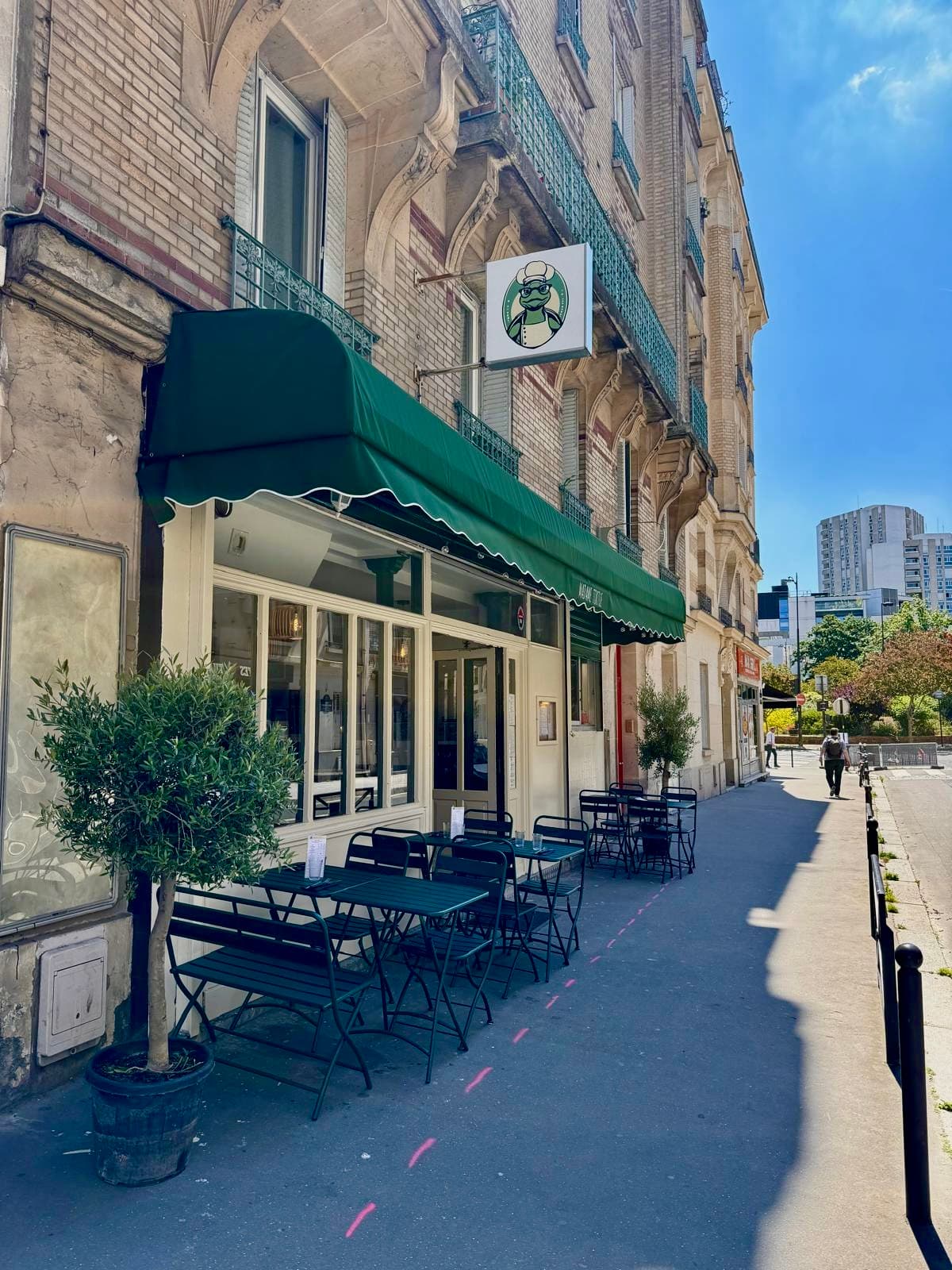 Devanture du restaurant